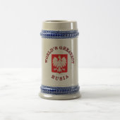 世界一のブシア ビールジョッキ (中央)