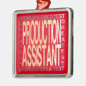 世界一のプロダクションアシスタント メタルオーナメント (左)