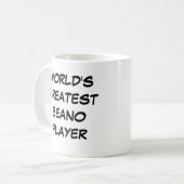 「世界一のベアーノ選手」マグカップ コーヒーマグカップ (正面左)