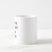 「世界一のホルン奏者」マグ コーヒーマグカップ (中央)