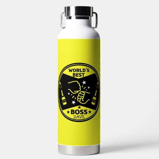 世界一のボス ウォーターボトル (正面)