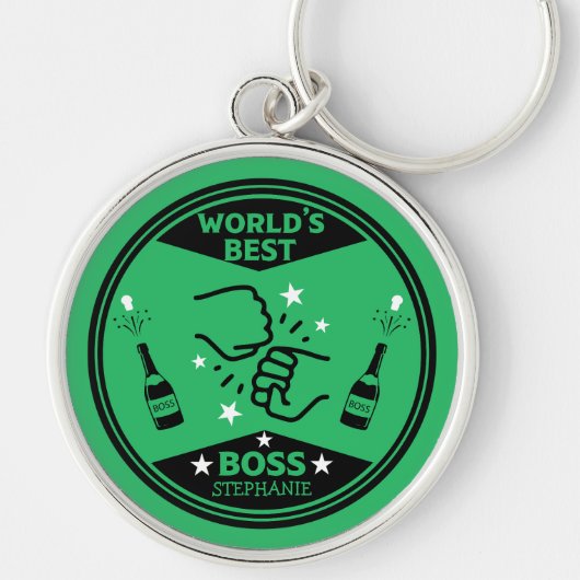 世界一のボス キーホルダー (正面)