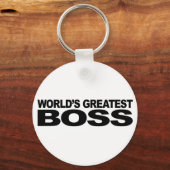 世界一のボス キーホルダー (正面)