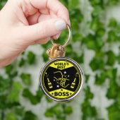 世界一のボス キーホルダー (手)