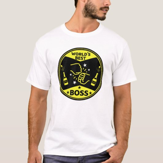 世界一のボス Tシャツ (正面)