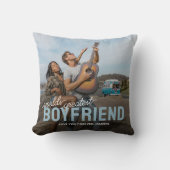 世界一のボーイフレンド写真 クッション (正面)