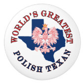 世界一のポーランドテキサン セラミックノブ (正面)