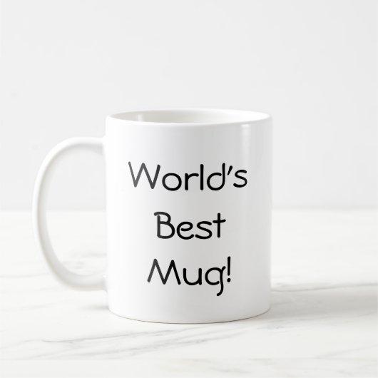世界一のマグカップ コーヒーマグカップ (左)