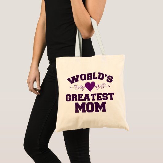 世界一のママTシャツ トートバッグ (正面(商品))