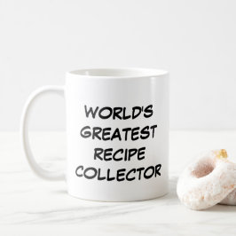 「世界一のレシピ収集家」マグカップ コーヒーマグカップ
