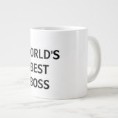 世界一の上司マグカップ ジャンボコーヒーマグカップ (正面右)