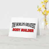 世界一の体作家 カード (黄色い花)