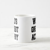 世界一の保険計理人 コーヒーマグカップ (中央)