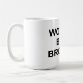 世界一の兄 コーヒーマグカップ (左)