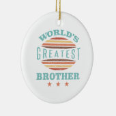 世界一の兄 セラミックオーナメント (右)