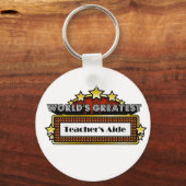 世界一の先生側近 キーホルダー (正面)