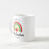 世界一の先生 コーヒーマグ コーヒーマグカップ (正面左)