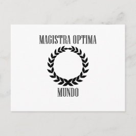 世界一の先生（女性） ポストカード