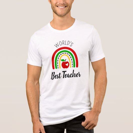 世界一の先生Tシャツ トライブレンドTシャツ (正面)