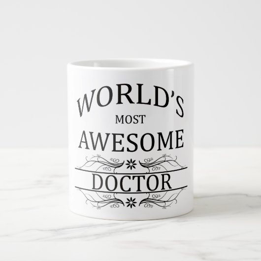 世界一の医素晴らし師 ジャンボコーヒーマグカップ (正面)