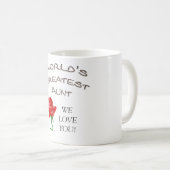 世界一の叔母 コーヒーマグカップ (正面右)