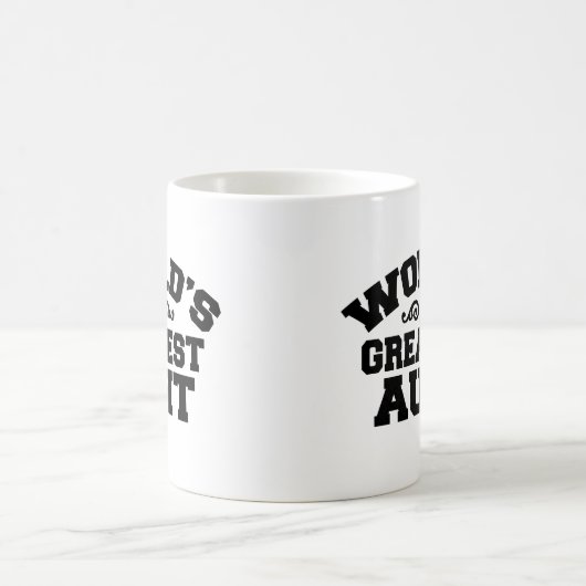 世界一の叔母 コーヒーマグカップ (中央)