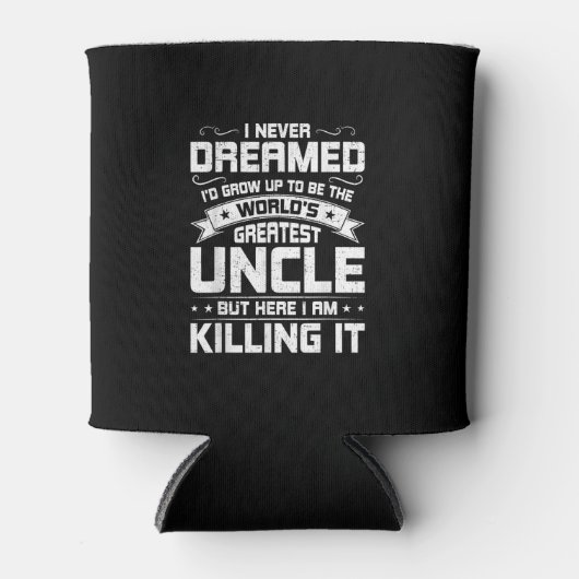 世界一の叔父とは夢にも思わなかった 缶クーラー (正面)