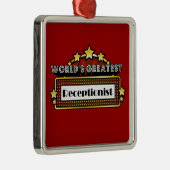 世界一の受付嬢 メタルオーナメント (右)