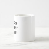 「世界一の大だぶき」マグカップ コーヒーマグカップ (中央)