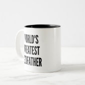 世界一の女神 ツートーンマグカップ (正面左)