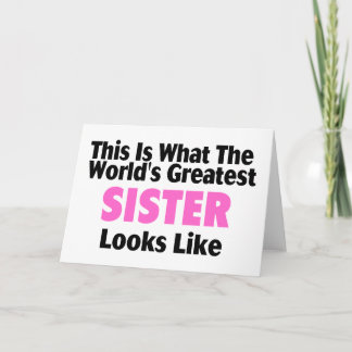 世界一の姉さんはこう見える カード