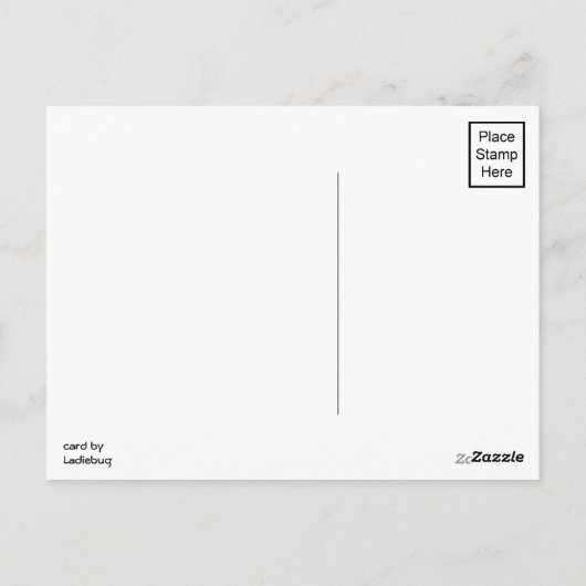 世界一の娘 ポストカード (裏面)