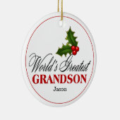 世界一の孫 セラミックオーナメント (右)