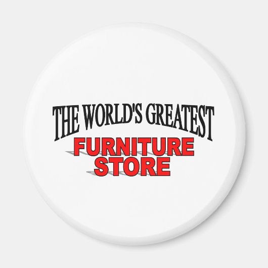 世界一の家具店 マグネット (正面)