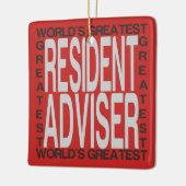 世界一の常駐顧問 セラミックオーナメント (左)