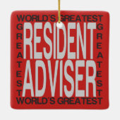 世界一の常駐顧問 セラミックオーナメント (裏面)