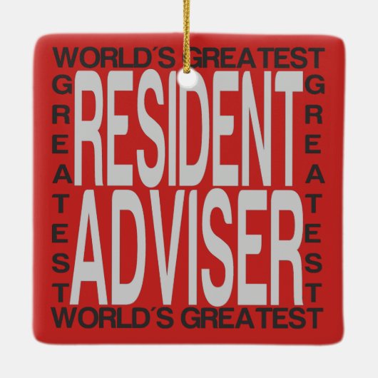 世界一の常駐顧問 セラミックオーナメント (裏面)