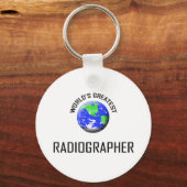 世界一の放射線技師 キーホルダー (正面)