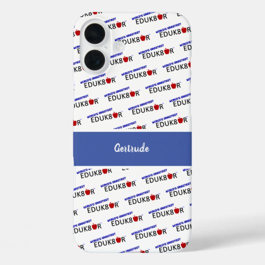 世界一の教育者 Case-Mate iPhoneケース (裏面)