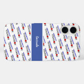 世界一の教育者 Case-Mate iPhoneケース (裏面 (横))