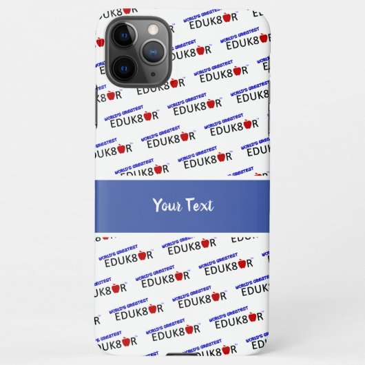 世界一の教育者 iPhoneケース (裏面)