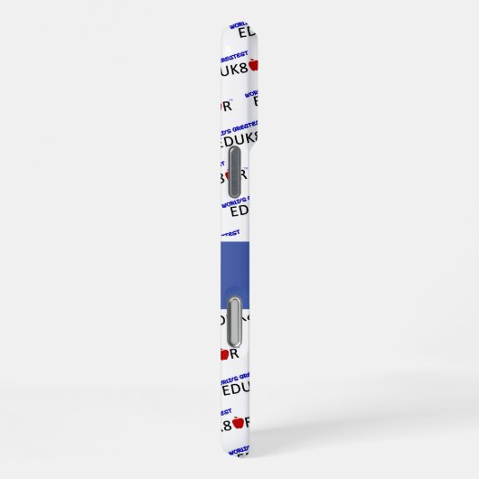 世界一の教育者 iPhoneケース (右側面)