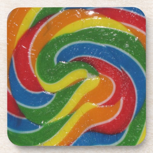 世界一の棒つきキャンデーセット コースター (正面)