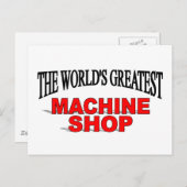 世界一の機械工場 ポストカード (正面/裏面)