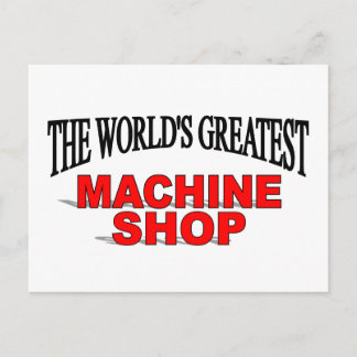 世界一の機械工場 ポストカード