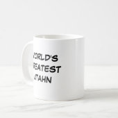 「世界一の歌」マグカップ コーヒーマグカップ (正面左)