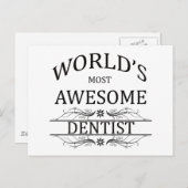 世界一の歯医素晴らし者 ポストカード (正面/裏面)