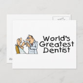 世界一の歯科医 ポストカード (正面/裏面)