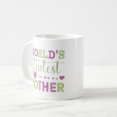 世界一の母親 コーヒーマグカップ (正面左)