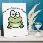 世界一の母 フォトプラーク (側面)